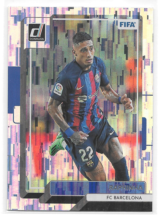 Raphinha (FC Barcelona) Silver Panini Donruss FIFA 22-23