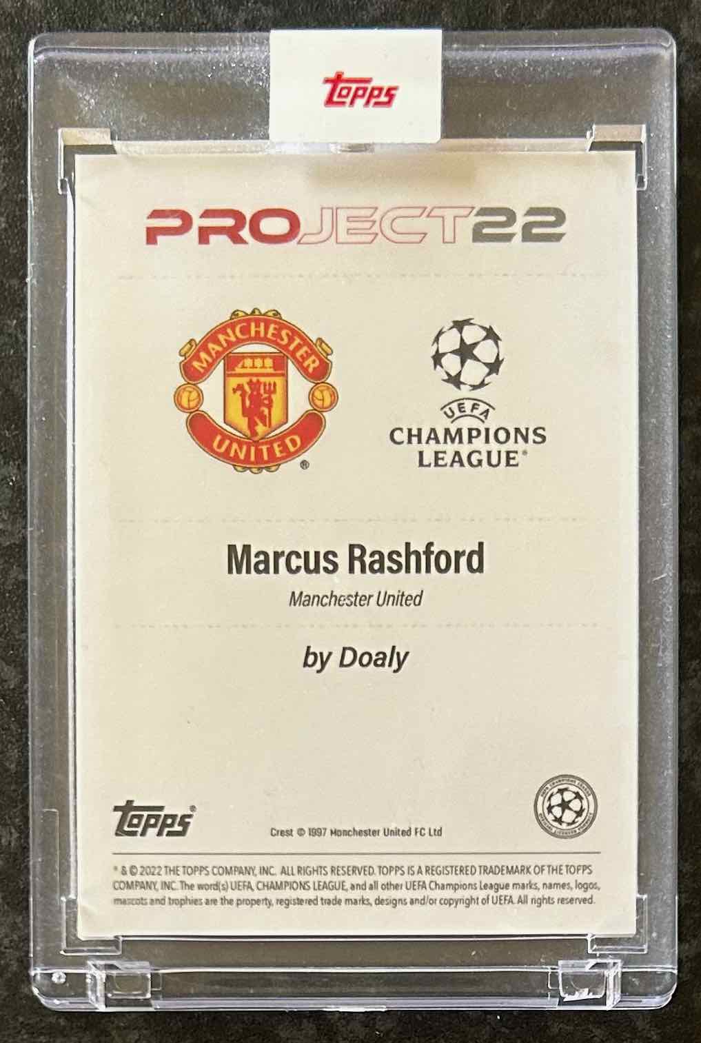 Marcus Rashford (Manchester United) x Doaly Topps Project 2022