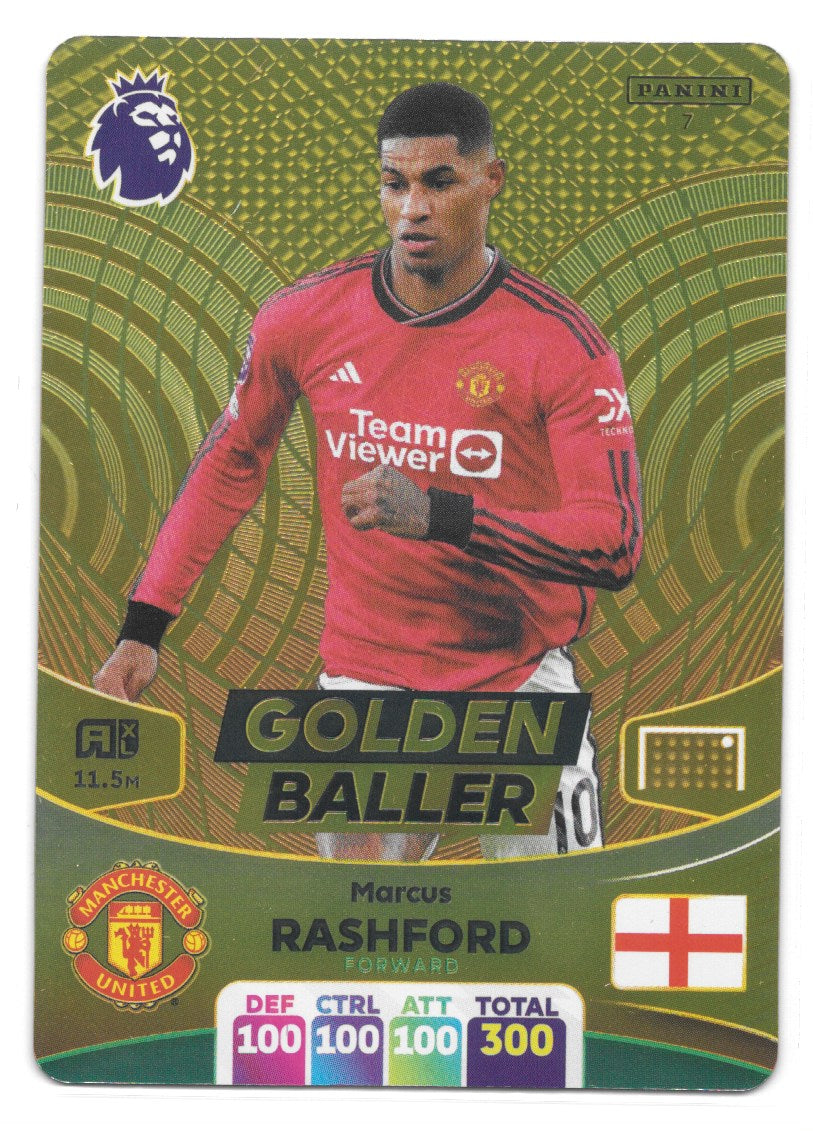 Marcus Rashford (Manchester United) Golden Baller Premier League Adren ...