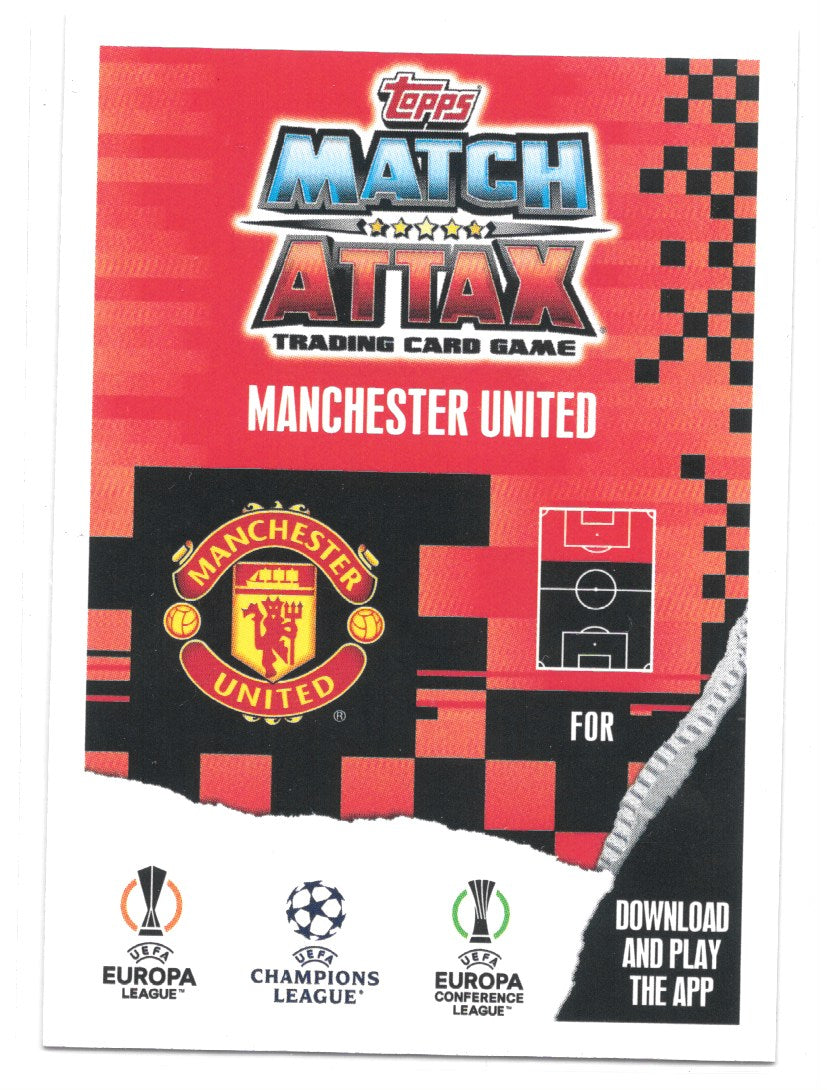 Marcus Rashford (Manchester United) Gold Dust Match Attax 23/24