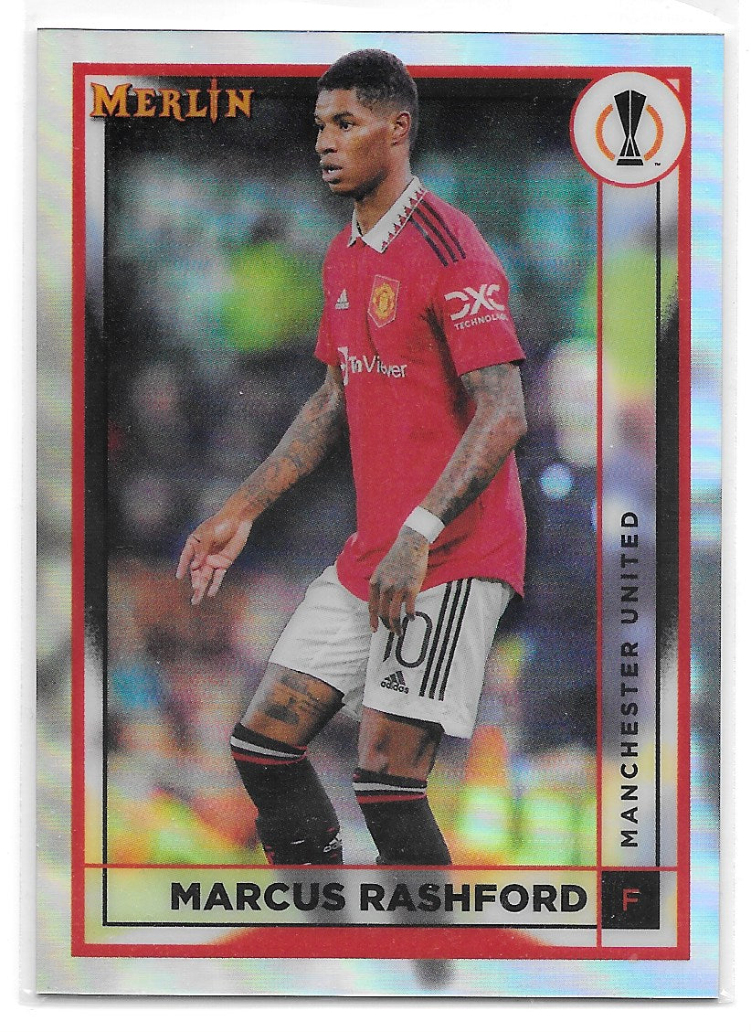 Marcus Rashford (Manchester United) Refractor Topps Merlin Chrome UCC 22-23