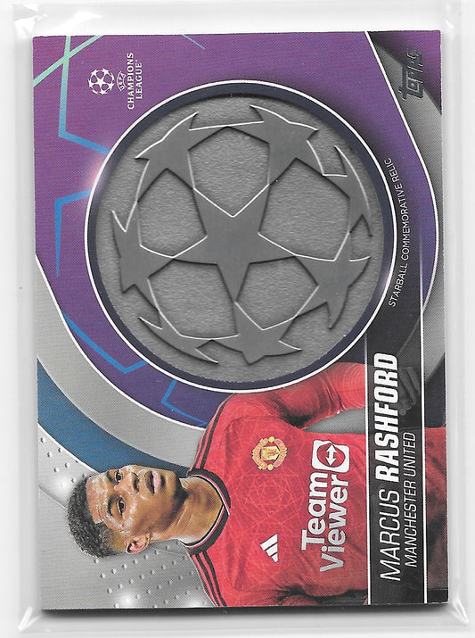 Marcus Rashford (Manchester United) Starball Relic Topps UCC Flagship 23-24