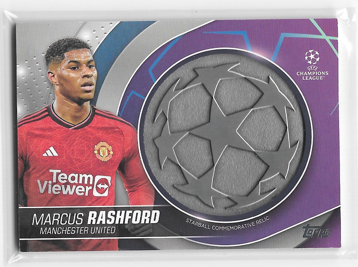 Marcus Rashford (Manchester United) Starball Relic Topps UCC Flagship 23-24