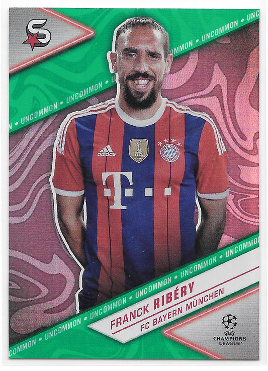 Franck Ribery (FC Bayern Munchen) Green Uncommon Topps UCC SuperStars 23-24