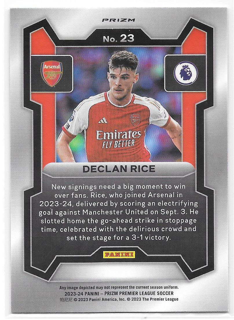 Declan Rice (Arsenal FC) Breakaway Panini Prizm Premier League 23-24