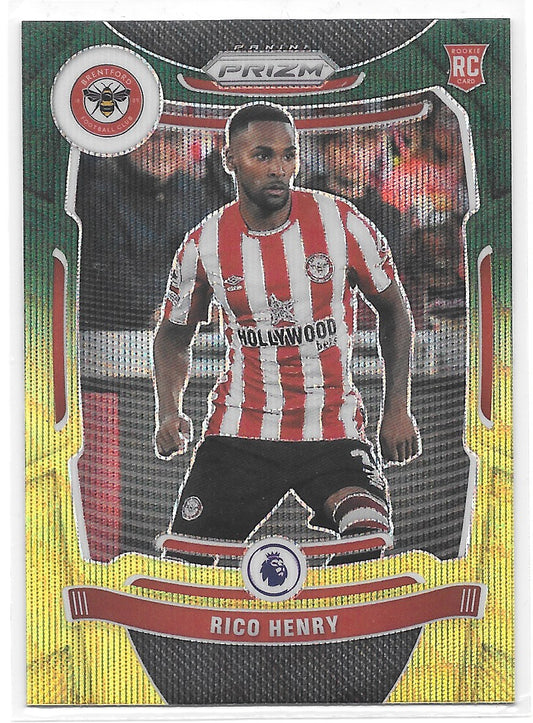 Rico Henry (Brentford FC) MultiColor RC Panini Prizm Premier League 21-22