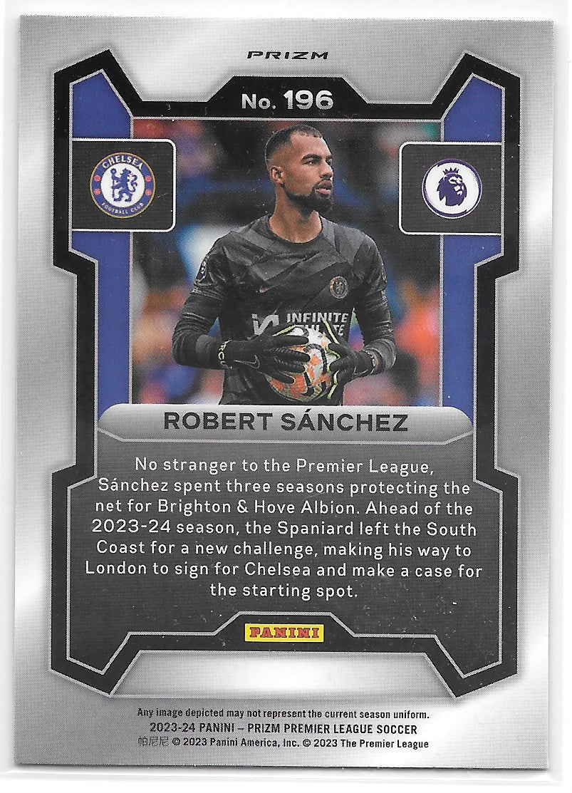 Robert Sanchez (Chelsea FC) Pink Mosaic Panini Prizm Premier League 23-24