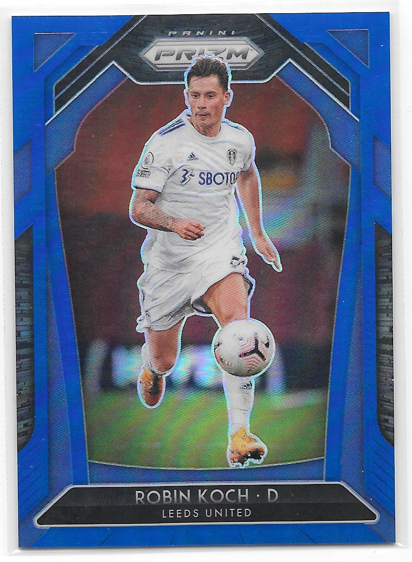 Robin Koch (Leeds United FC) Blue Prizm /199 Panini Prizm Premier League 20-21