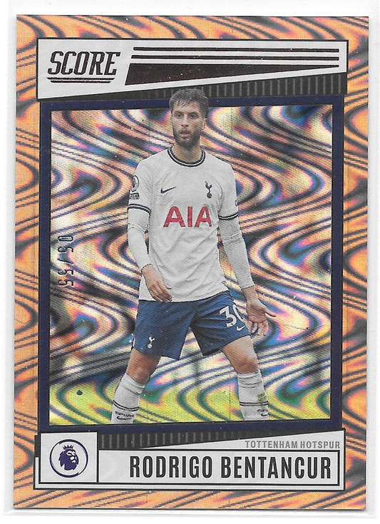 Rodrigo Bentancur (Tottenham Hotspur) Bronze Swirl /55 Panini Score Premier League 22-23