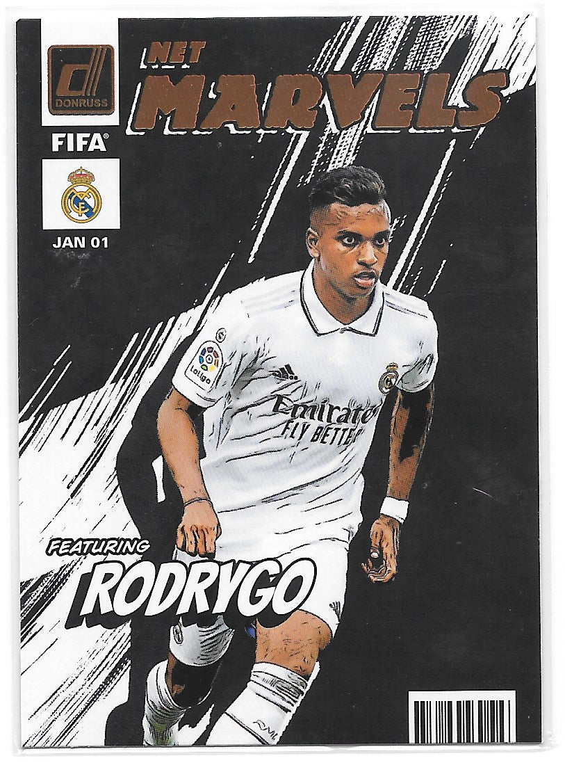 Rodrygo (Real Madrid CF) Net Marvels Panini Donruss FIFA 22-23