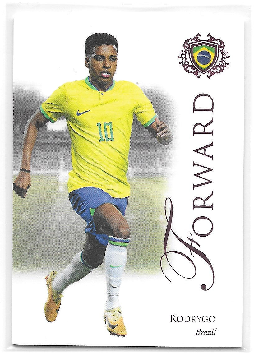 Rodrygo (Brazil) Pink /55 Futera Unique World Football 23-24