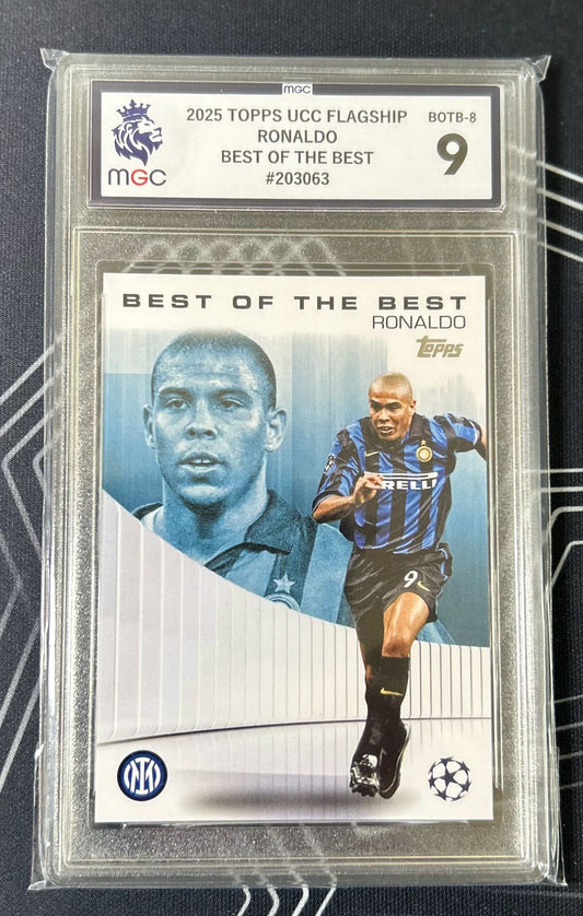 Ronaldo (FC Internazionale Milano) Best of the Best Topps UCC Flagship 24-25 MGC 9