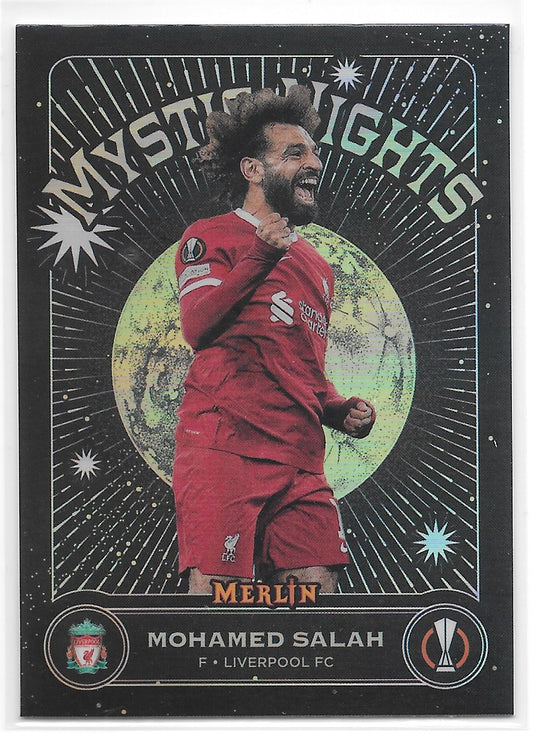 Mohamed Salah (Liverpool) Mystic Nights Topps Merlin UCC 23-24