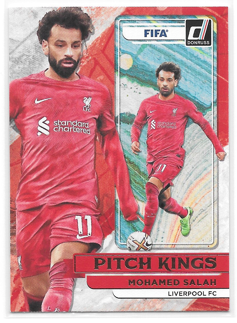 Mohamed Salah (Liverpool FC) Pitch Kings Panini Donruss FIFA 22-23