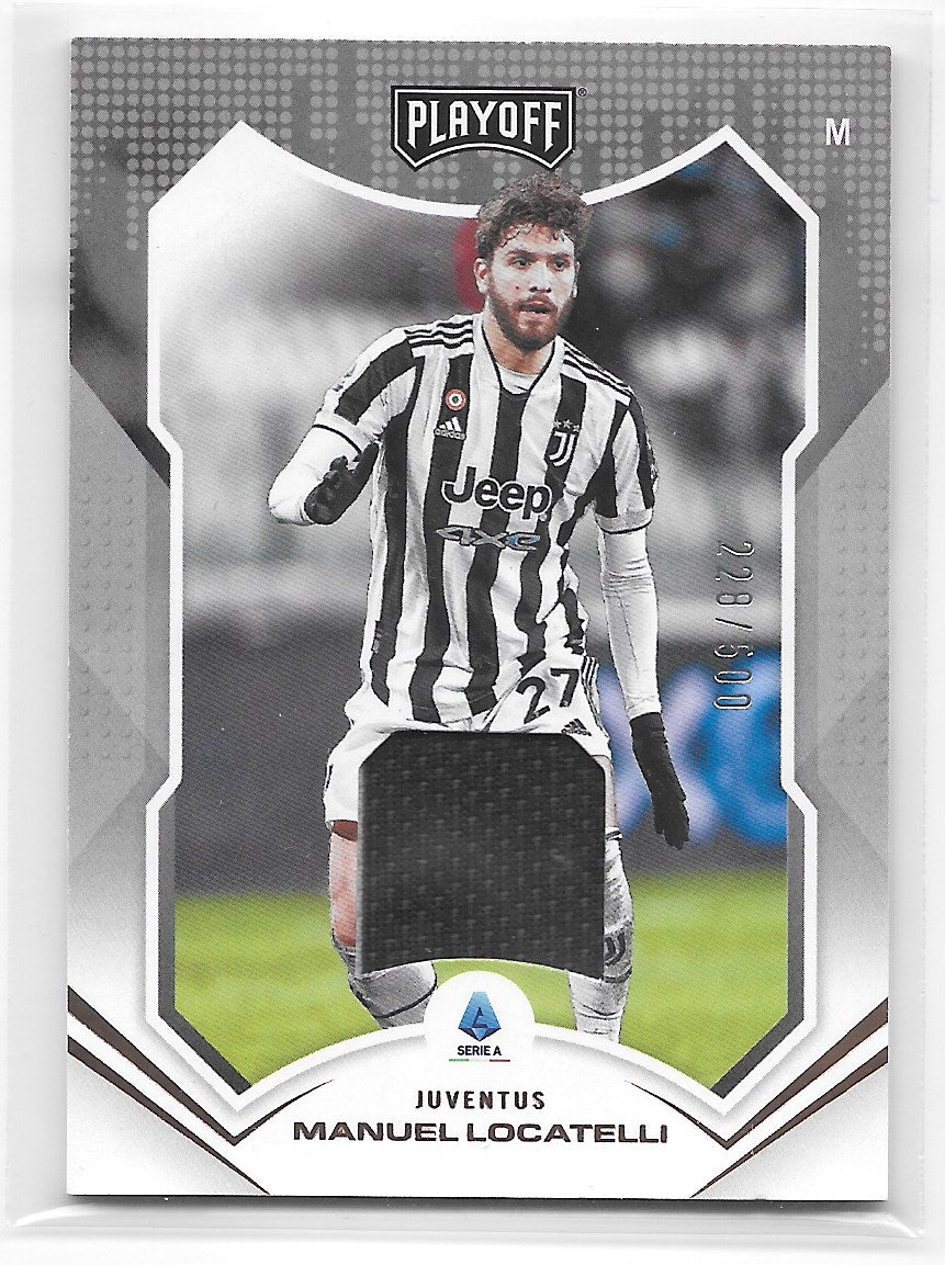 Manuel Locatelli (Juventus) Playoff Memorabilia /500 Panini Chronicles Soccer 2021-22