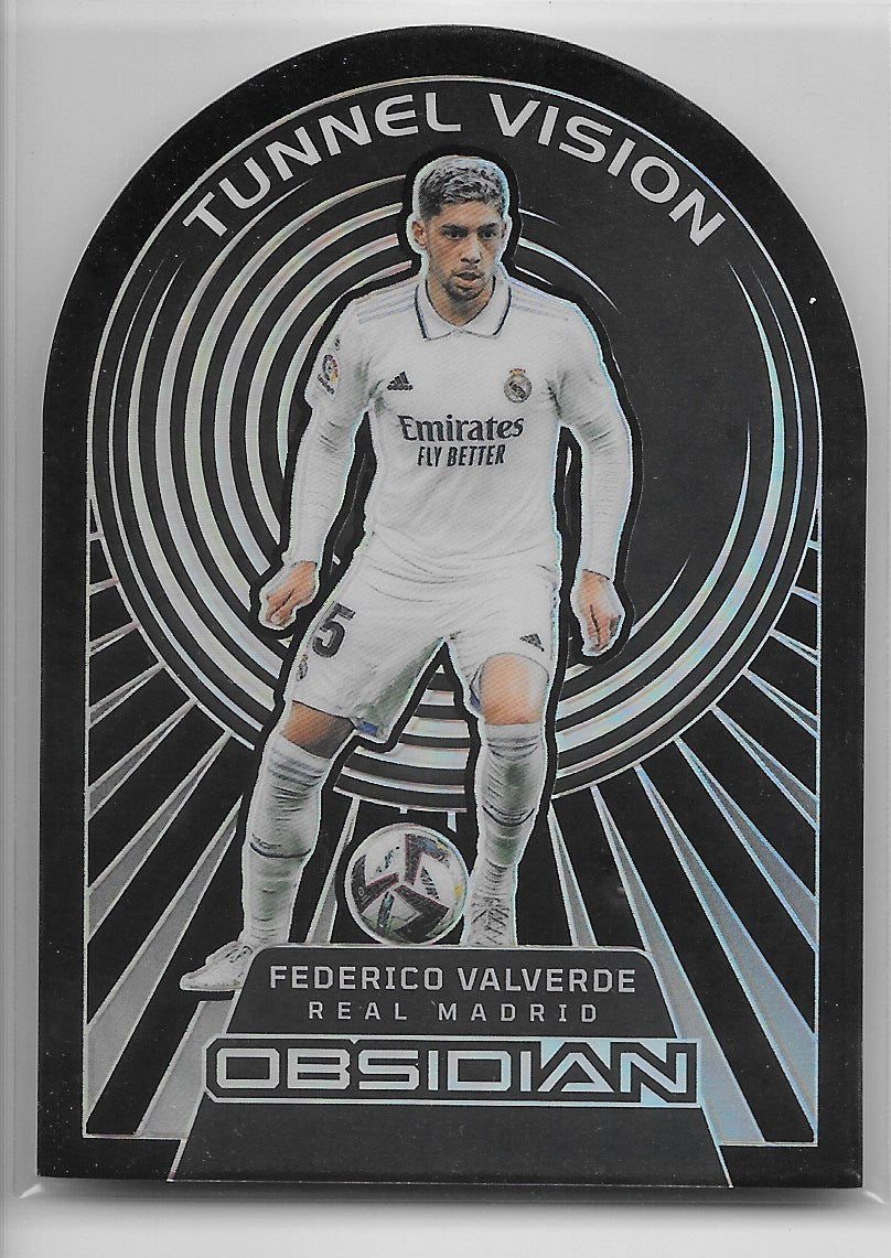 Federico Valverde (Real Madrid) Tunnel Vision /115 Panini Obsidian Soccer 22-23