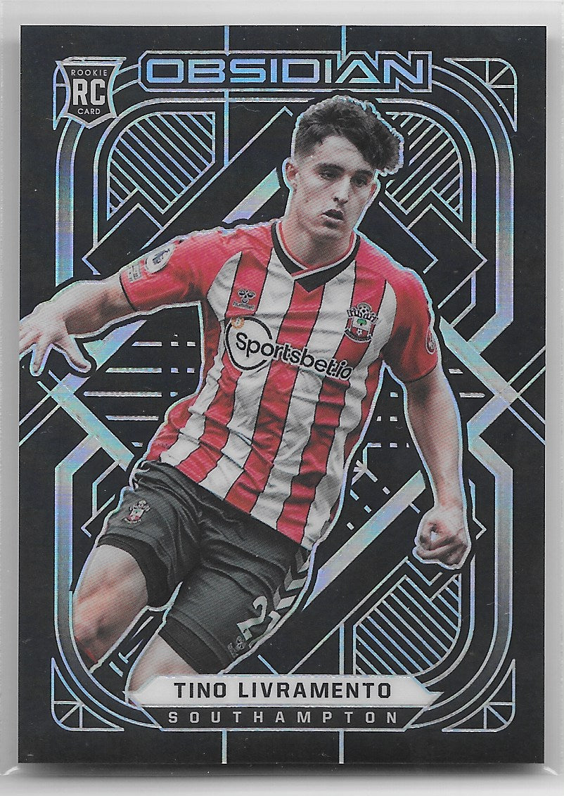 Tino Livramento (Southampton) /105 RC Panini Obsidian Soccer 21-22