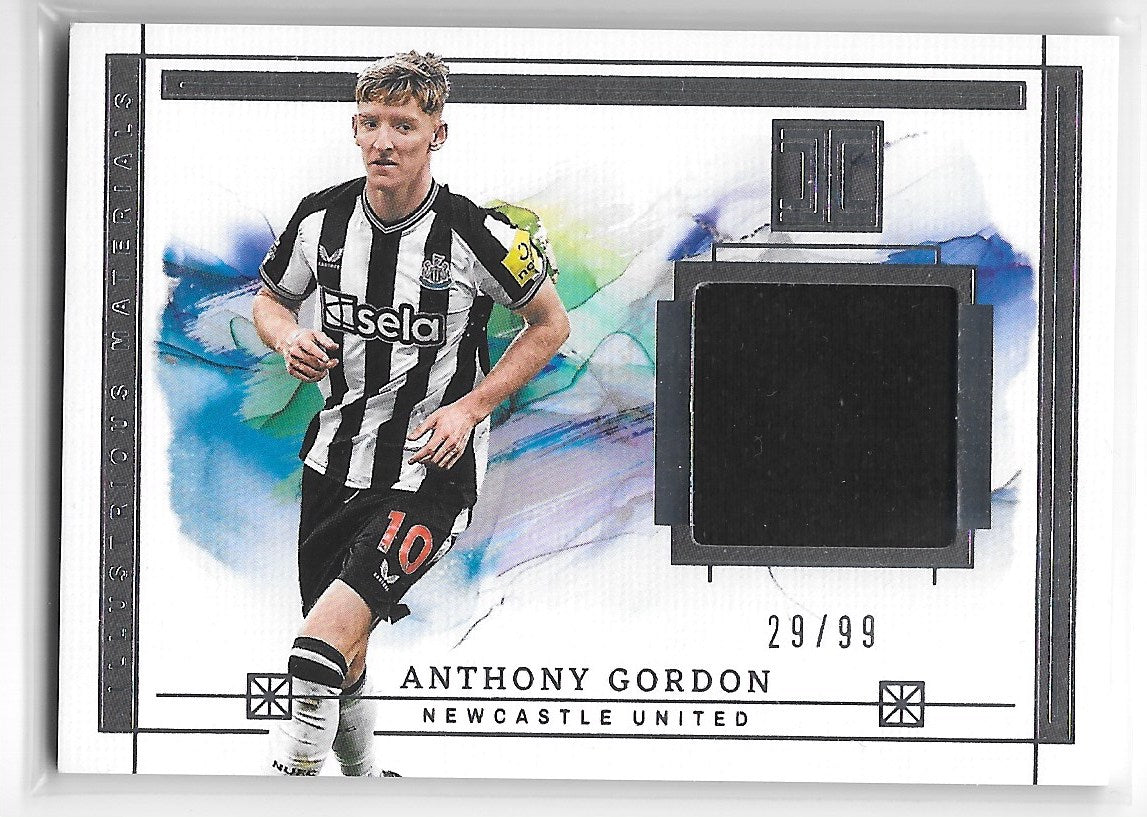 Anthony Gordon (Newcastle United) Illustrious Materials Ruby /99 Panini Impeccable Premier League 23-24