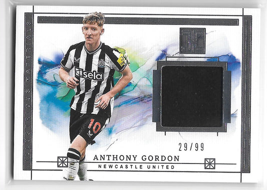 Anthony Gordon (Newcastle United) Illustrious Materials Ruby /99 Panini Impeccable Premier League 23-24