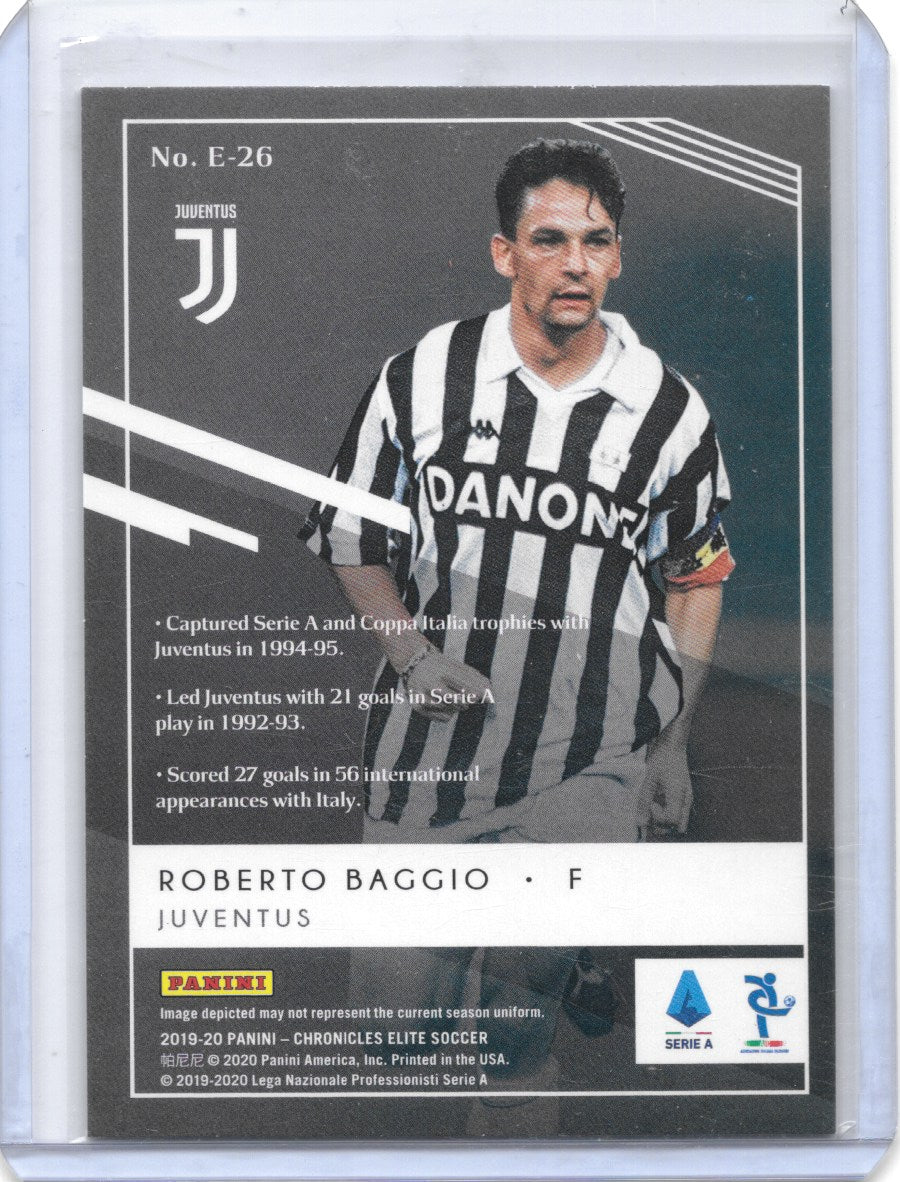 Roberto Baggio 2019-20 Panini Chronicles Elite Serie A Orange