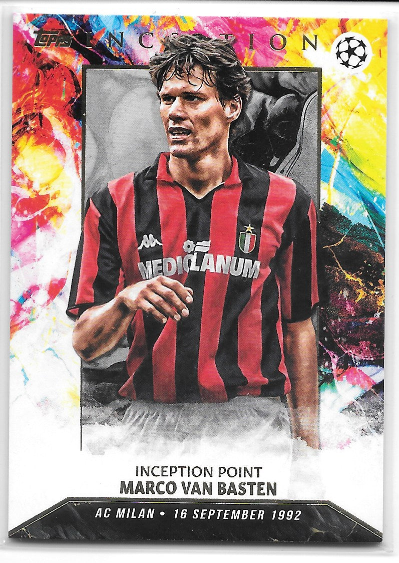 Marco van Basten (AC Milan) Inception Point Topps Inception UCC 23-24