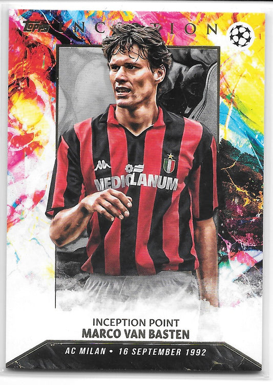 Marco van Basten (AC Milan) Inception Point Topps Inception UCC 23-24