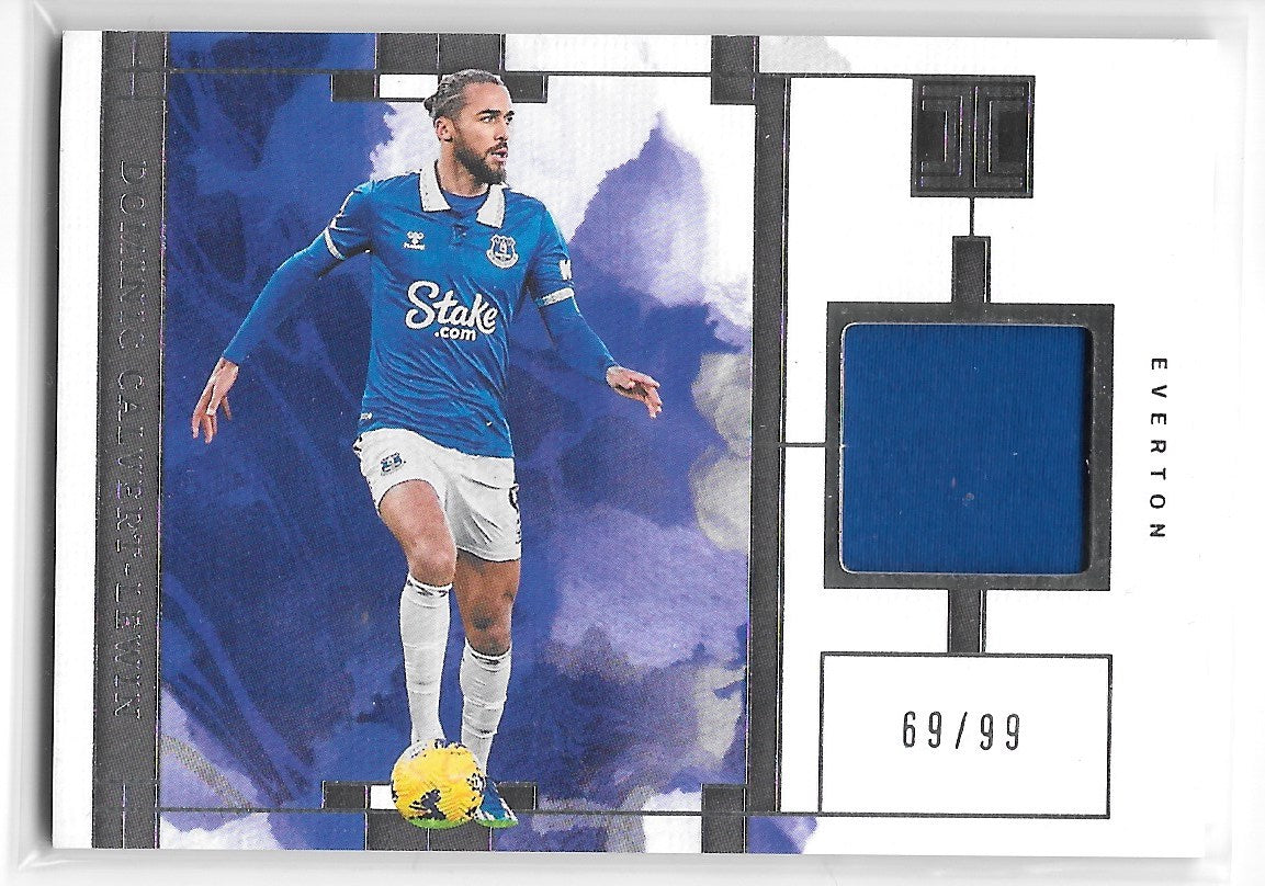 Dominic Calvert-Lewin (Everton) Impeccable Materials Relic /99 Panini Impeccable Premier League 23-24