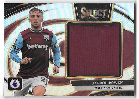 Jarrod Bowen (West Ham United) Jumbo Swatch Patch Panini Select Premier League 2024-25