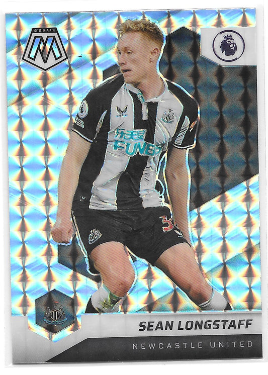 Sean Longstaff (Newcastle United) Mosaic Panini Mosaic Premier League 21-22