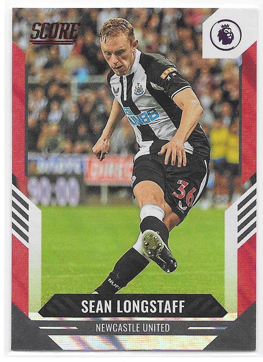 Sean Longstaff (Newcastle United) Red Laser Panini Score Premier League 21-22