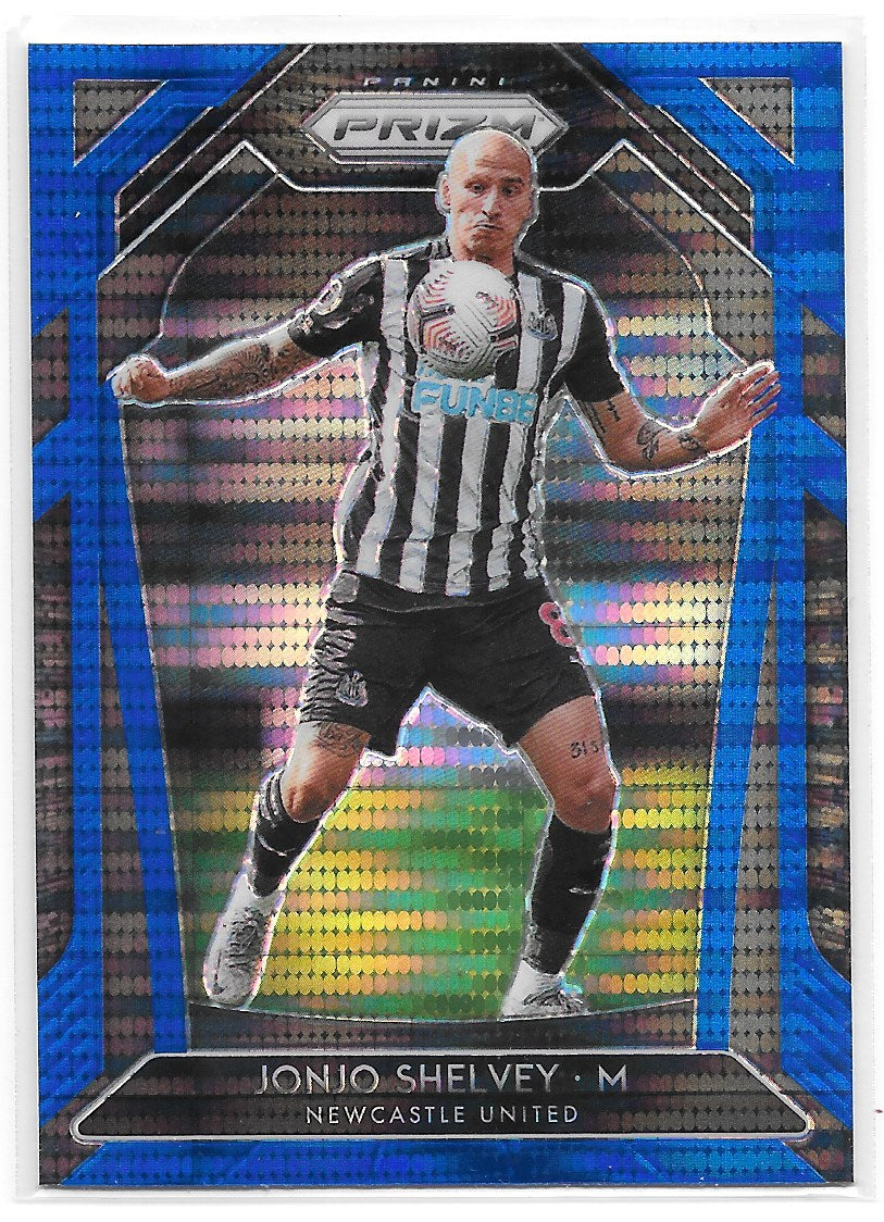 Jonjo Shelvey (Newcastle United) Blue Pulsar Panini Prizm Premier League 20-21