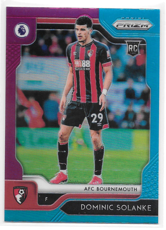 Dominic Solanke (AFC Bournemouth) MultiColor RC Panini Prizm Premier League 19-20