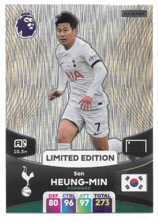 Son Heung-Min (Tottenham Hotspur FC) Limited Edition Premier League Adrenalyn XL 2024