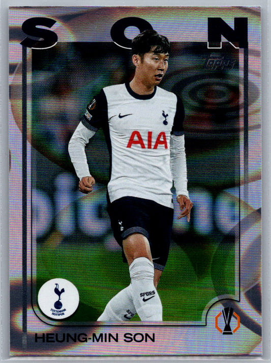 Heung-Min Son (Tottenham Hotspur) Rain Drops Topps UCC Flagship 24-25