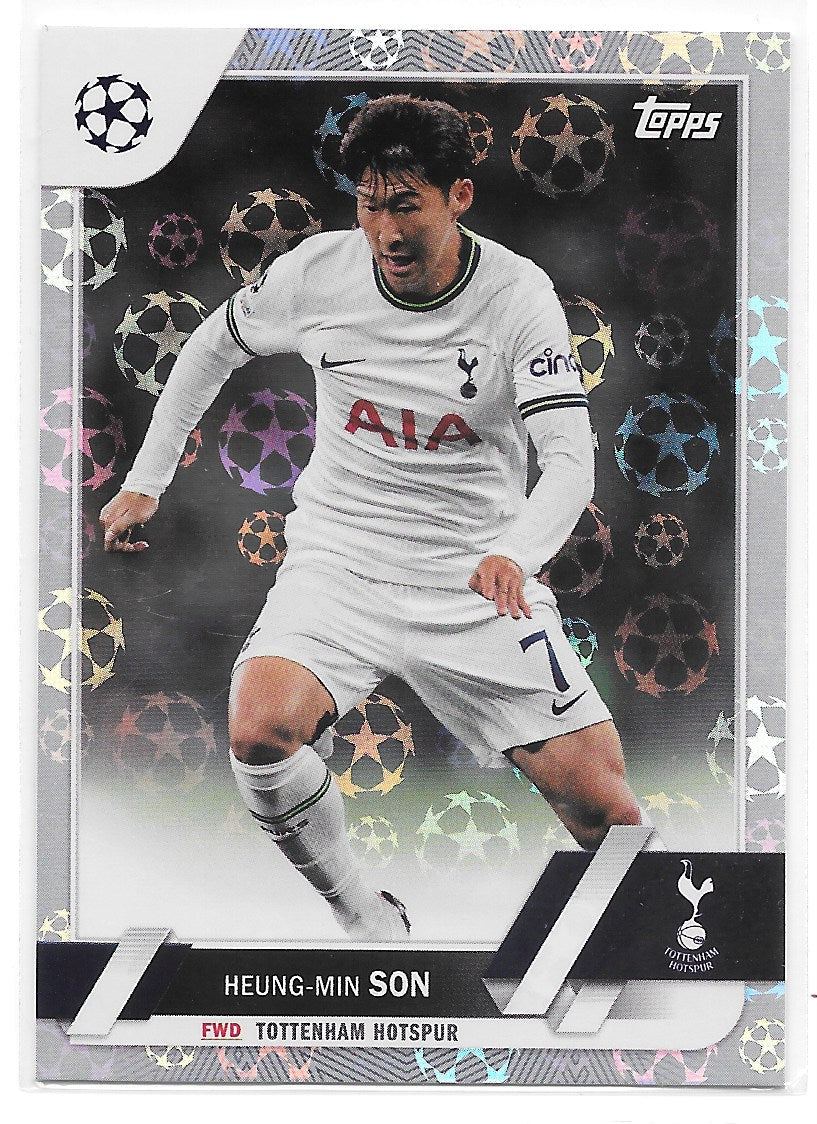 Heung-Min Son (Tottenham Hotspur) Starball Foil Topps UCC Flagship 22-23