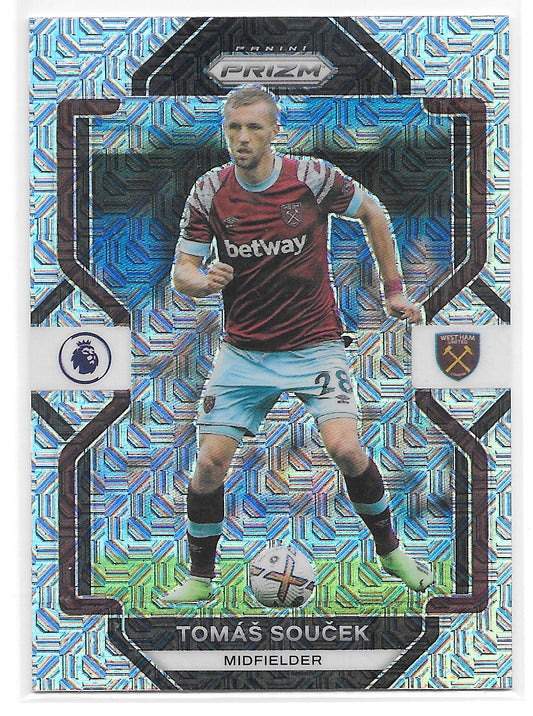 Tomas Soucek (West Ham United) Mojo Prizm Panini Prizm Premier League 22-23