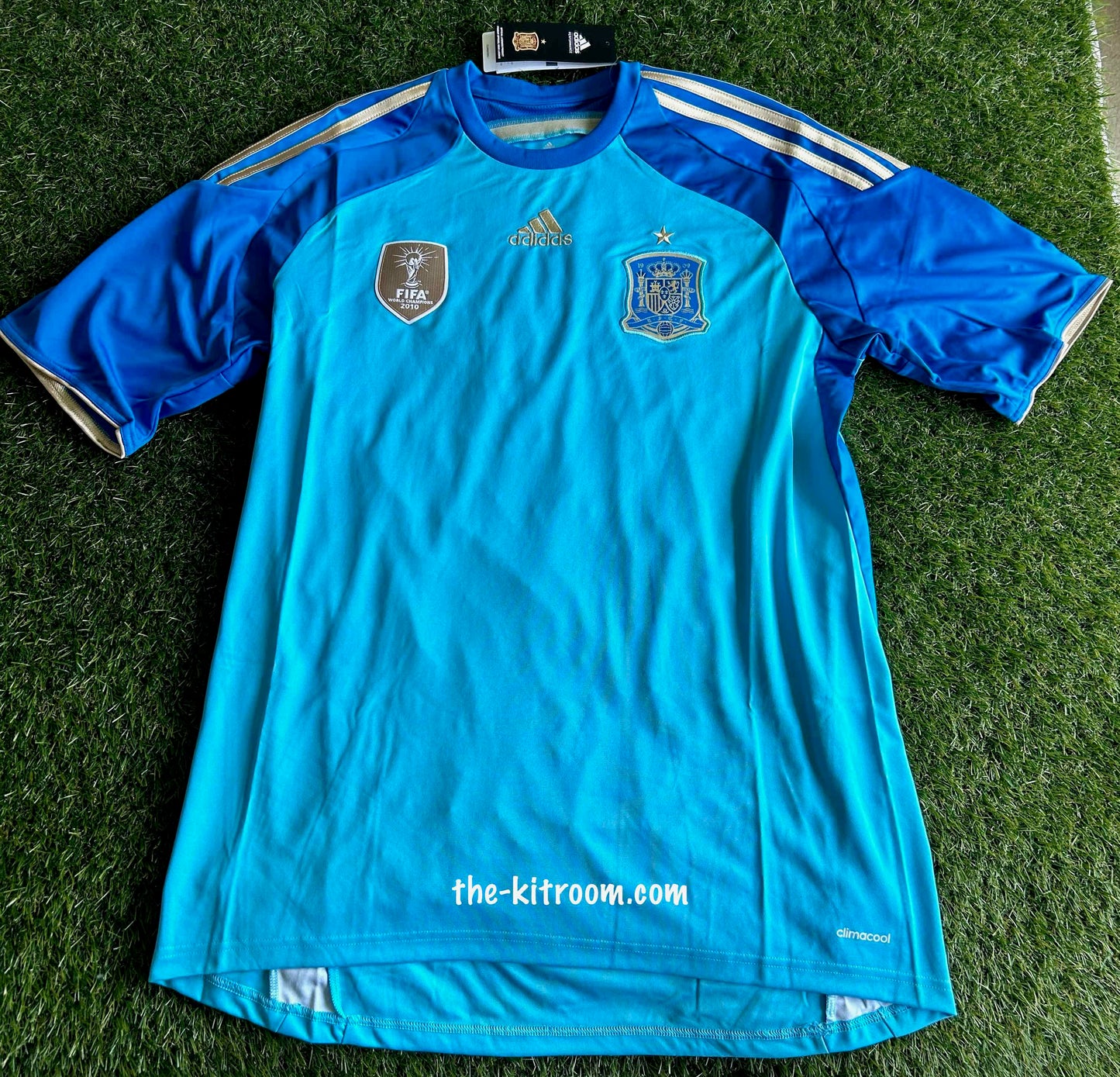 2013-15 Spain Goalkeeper GK Football Shirt