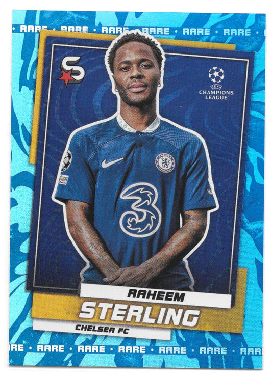 Raheem Sterling (Chelsea FC) Rare Topps SuperStars 22/23