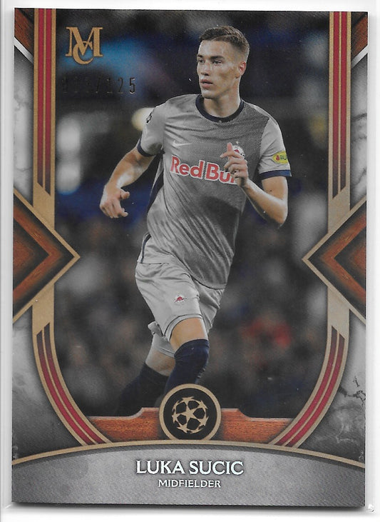 Luka Sucic (FC Salzburg) Copper /125 Topps Museum Collection UEFA Champions League 22-23