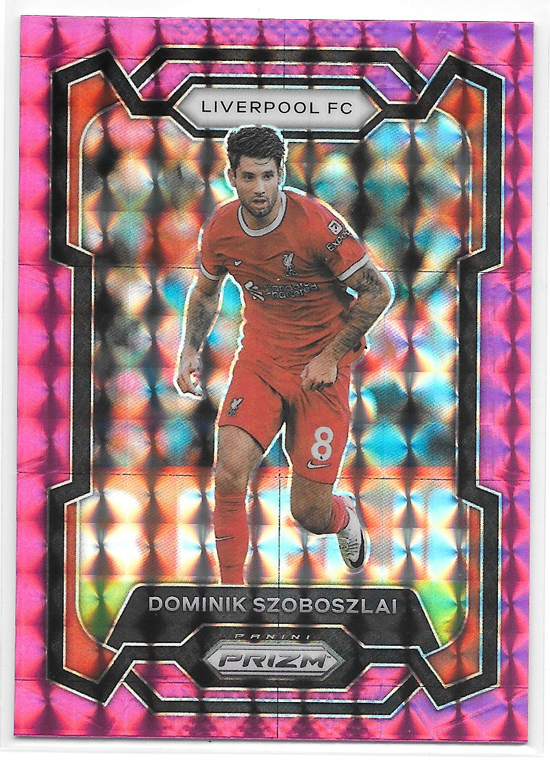 Dominik Szoboszlai (Liverpool FC) Pink Mosaic Panini Prizm Premier League 23-24