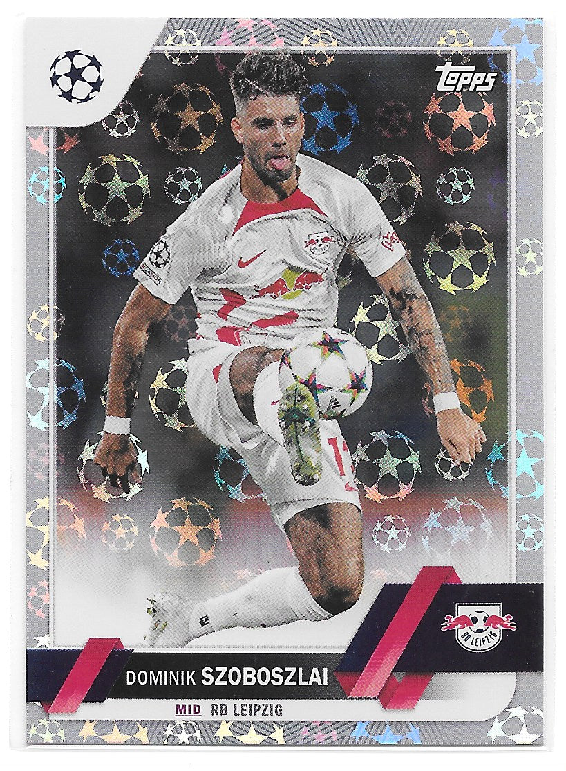 Dominik Szoboszlai (RB Leipzig) Starball Foil Topps UCC Flagship 22-23