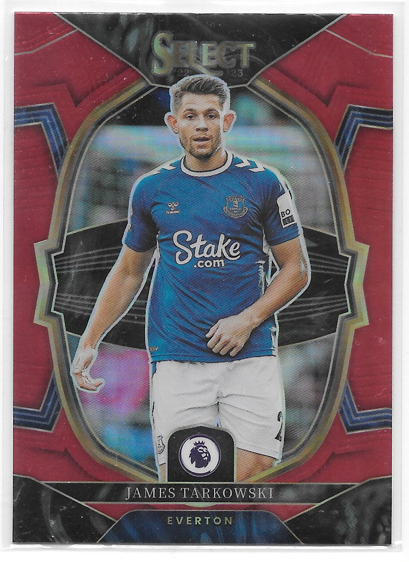 James Tarkowski (Everton) Terrace Red Panini Select Premier League 22-23