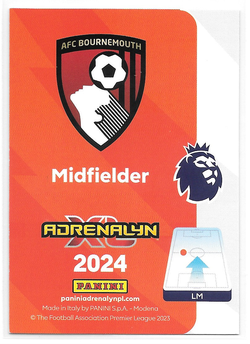 Marcus Tavernier (AFC Bournemouth) Limited Edition Panini Premier League Adrenalyn XL 2024