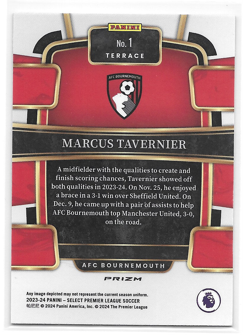 Marcus Tavernier (AFC Bournemouth) Terrace MultiColor Panini Select Premier League 23-24