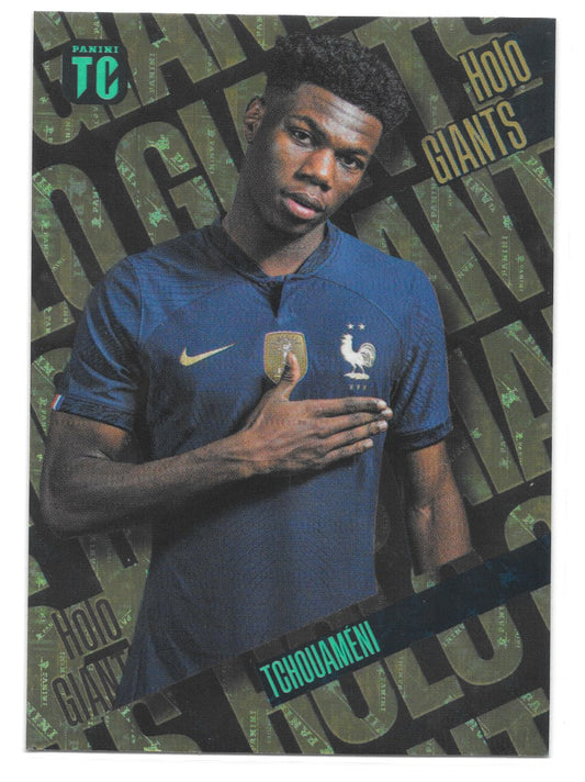 Aurelien Tchouameni (France) Holo Giants Panini Top Class 2023