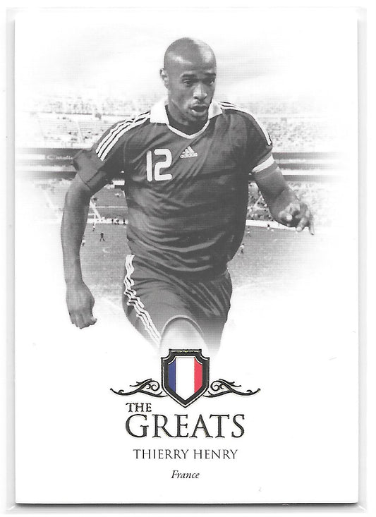 Thierry Henry (France) The Greats Futera Unique World Football 2023