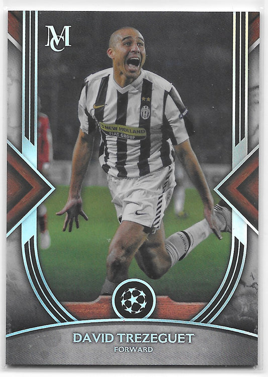 David Trezeguet (Juventus) Base Topps Museum Collection UEFA Champions League 22-23