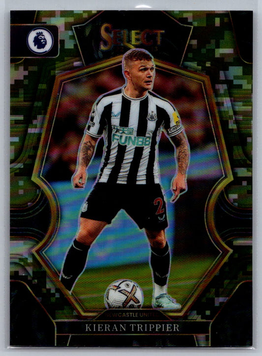 Kieran Trippier (Newcastle United) Mezzanine Camo /199 Panini Select Premier League 22-23