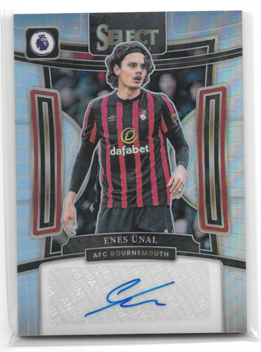 Enes Unal (AFC Bournemouth) Prizm Autograph Panini Select Premier League 23-24