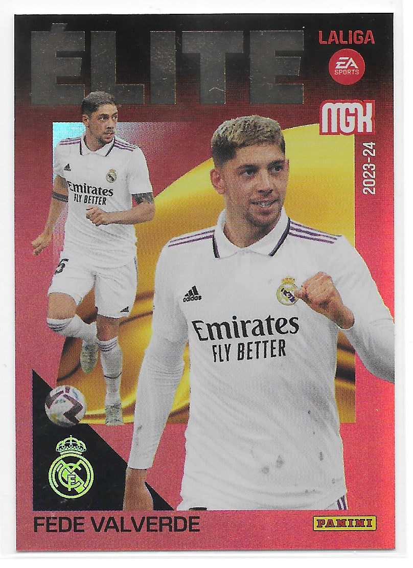 Federico Valverde (Real Madrid CF) Elite Panini MegaCracks La Liga 23-24